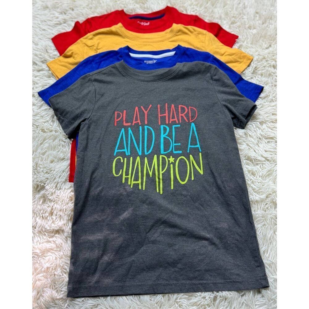 4 piece Boys Size 8-10 T-Shirts bundle by Old Navy & Cat & Jack